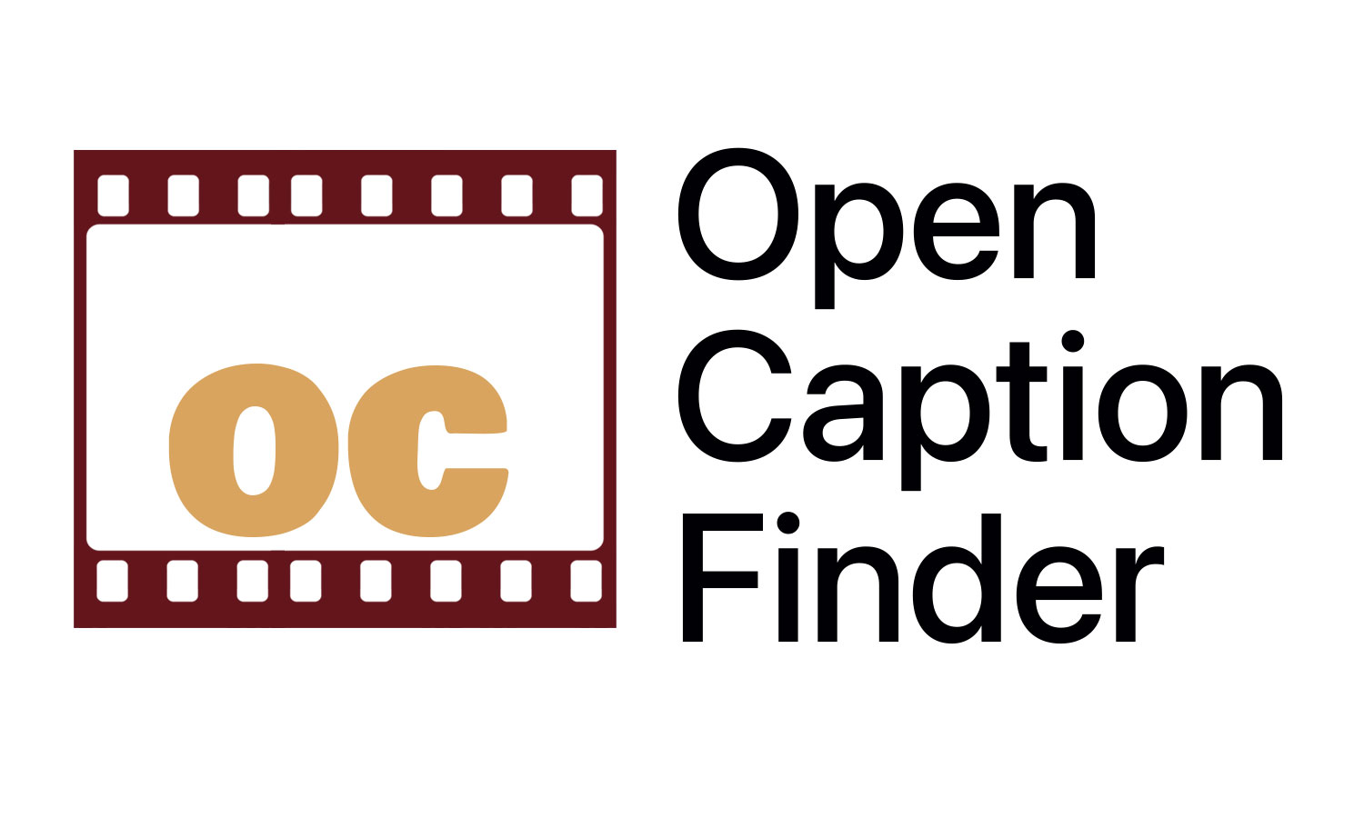 Open Caption Finder